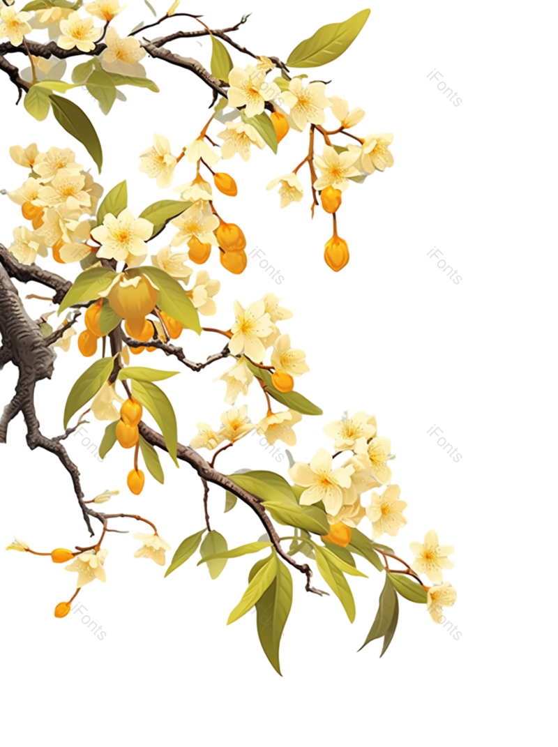 叶子图片,装饰元素,元素PNG,插画免抠素材